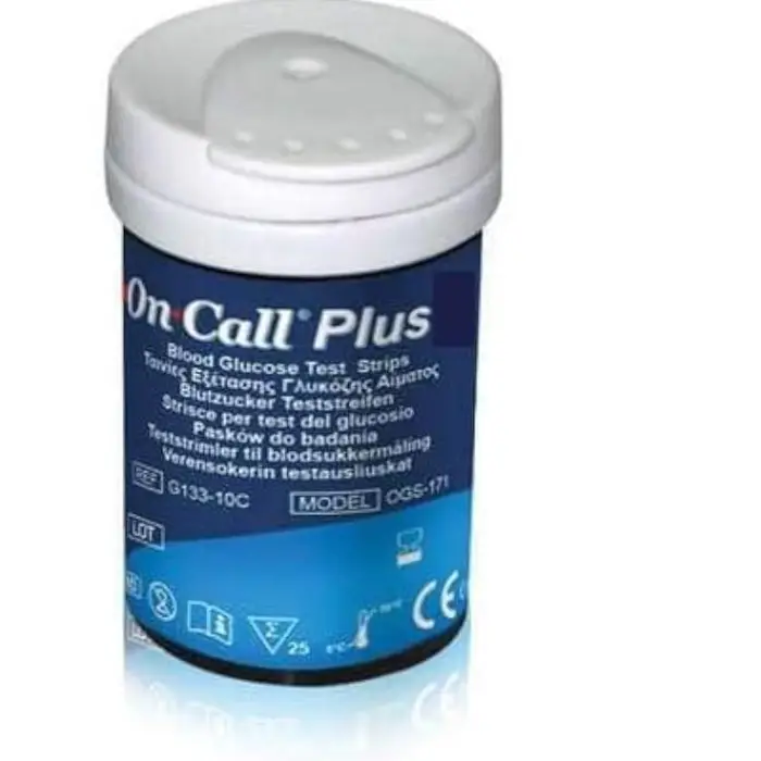 On Call PLUS Glucose Testing Strips 50s/ 200s Pack for Glucose Meters — image 5