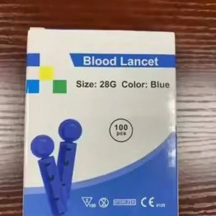 Disposable Blood Lancet Needle for Glucose Testing Safe Adult Diabetes Blood Testing Device — image 6