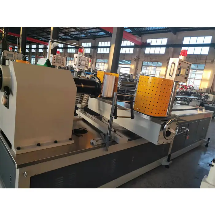 2-heads Multi Knives Spiral Cardboard Paper Tube Core Making Machine Winding Machine Automatic — image 4