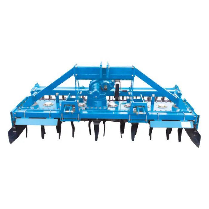 Chinese Factory High Efficiency 540rpm 10-25cm Depth Diesel Gear Power Driven Rake for Orchard Inter Row Tilling — image 3