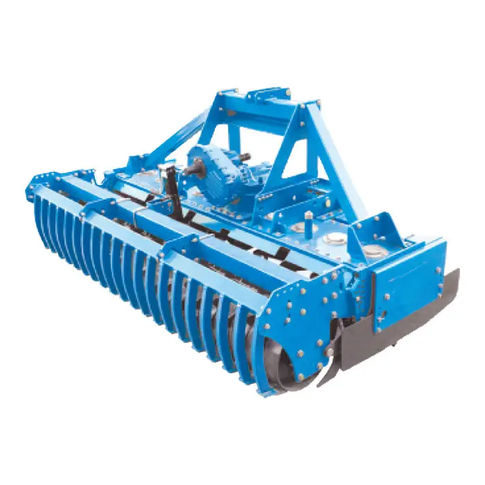 Chinese Factory High Efficiency 540rpm 10-25cm Depth Diesel Gear Power Driven Rake for Orchard Inter Row Tilling — image 4