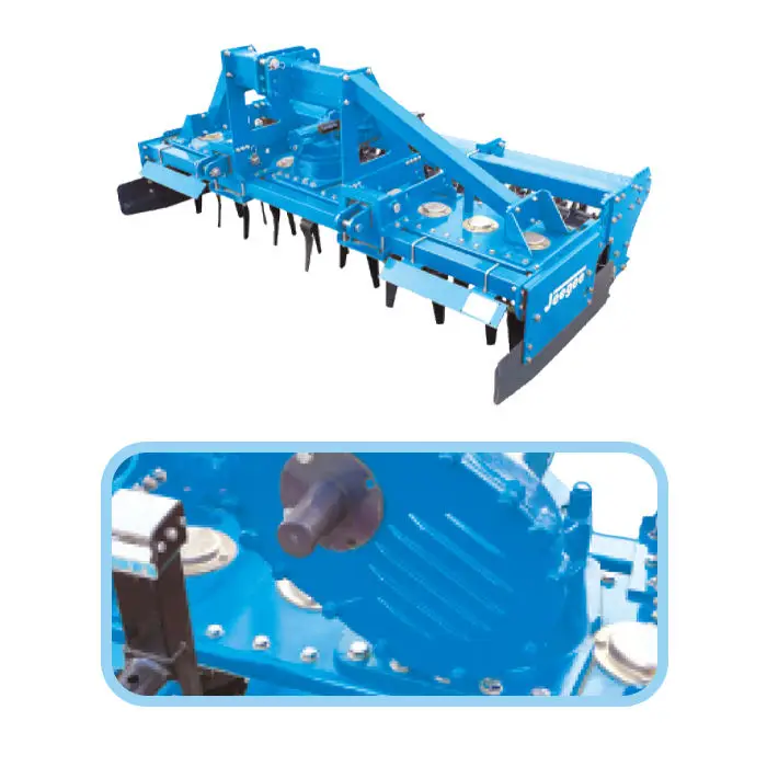 Chinese Factory High Efficiency 540rpm 10-25cm Depth Diesel Gear Power Driven Rake for Orchard Inter Row Tilling — image 7