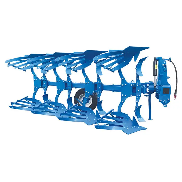 High Quality Agricultural Tools Semi Suspended 4 Furrow Hydraulic Plough Reversible for Turning Soil — image 3