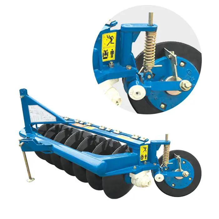 New 6Ft Heavy Duty Rotary Paddy Stubble Cleaning Disc Ridge Making Plow — image 5