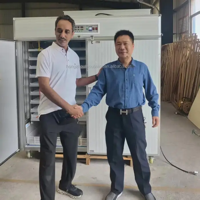 Hot Selling 5280 Solar Energy Incubator for Ostrich Chicken Eggs Automatic Hatching Machine Solar Panel Battery Converter High — image 5