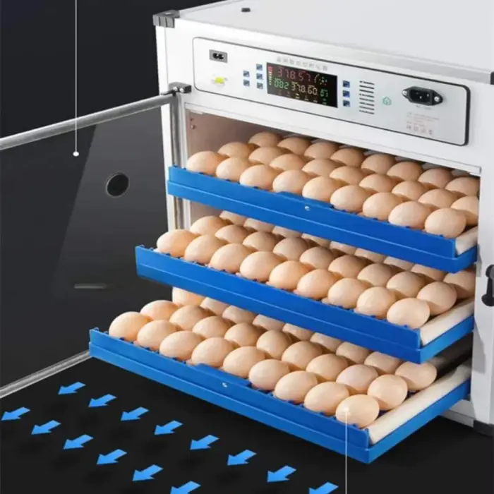 Dual Power Automatic Egg Incubator Hatching Machine New Goose Chicken Duck Turkey Ostrich Birds 220V Home Use PC High — image 3