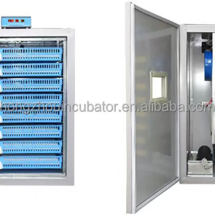 Hot Selling New Hongzhou Bird Duck Turkey Chicken Egg Incubator Hatcher Fully Automatic 300 Eggs Capacity Stainless Steel 95-98% — image 5