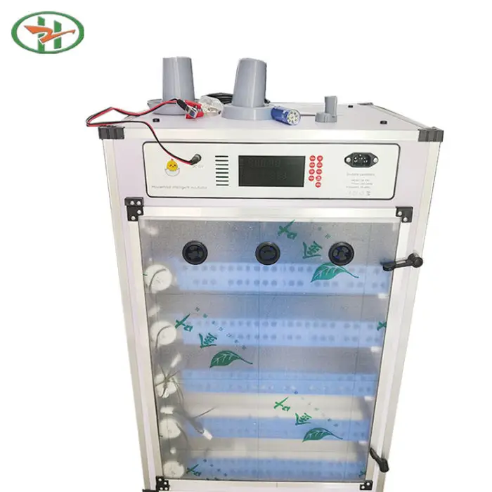 New Best Selling Dual Power Supply 340 Fully Automatic High Productivity Bird Egg Incubator Chicken Goose Duck Pigeon PC/PP — image 7