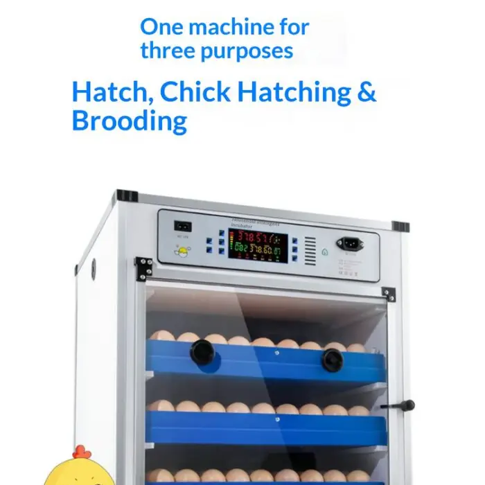 New Wholesale Direct Sales Egg Incubator Fully Automatic Dual Power Chicken Duck Goose Pigeon Quail 1 Year Warranty — image 6