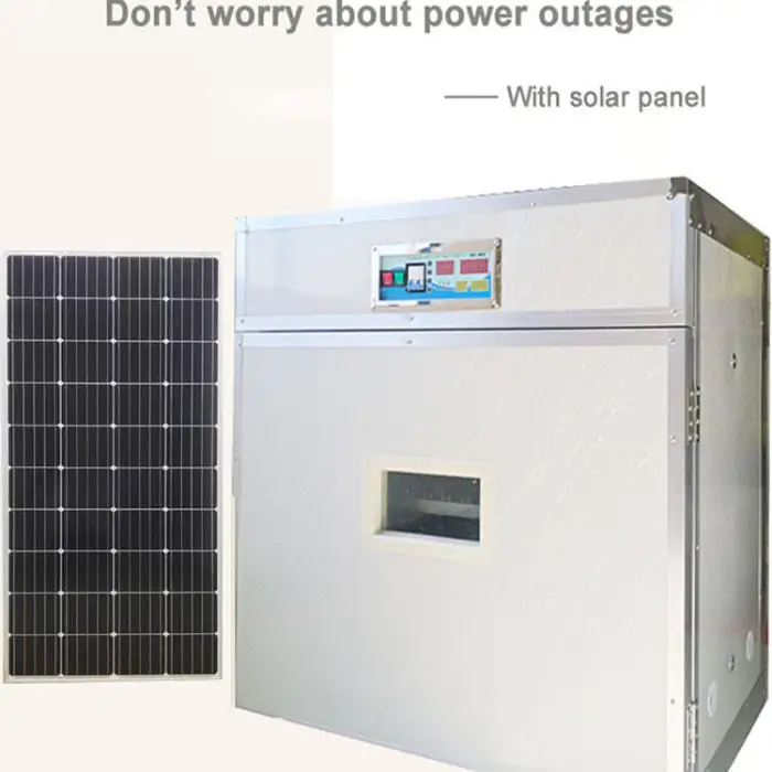 Manufacturer's New Solar Incubation Machine Automatic Hatching 528 Egg Incubators Ostrich Goose Chicken Duck PP Material 92-95% — image 3