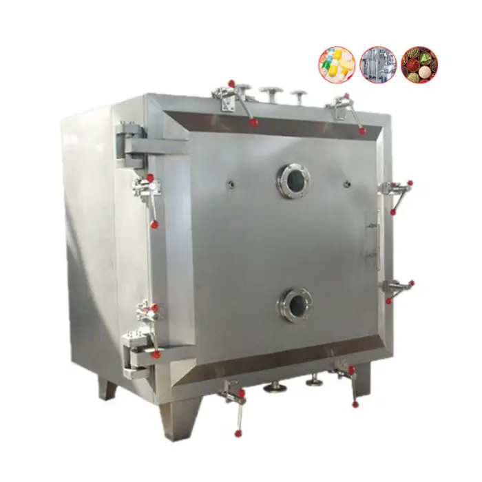 Square Shape Pulse Vacuum Dryer Food Additive Plate Drying — image 2