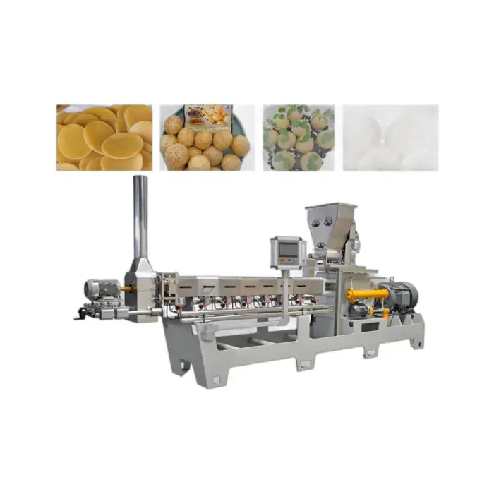 Cereal Puffed Corn Snacks Production Line Food Making Machine Corn Puffs Snack Making Machines Flakes Sticks Extruder — image 5