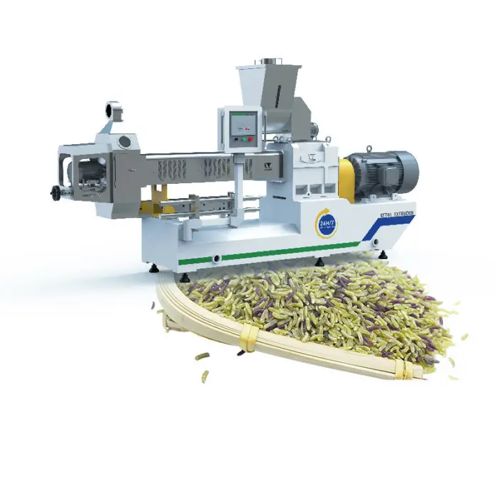 Broken Reconstituted Rice Production Line Automatic Low Sugar Rice Processing Line — image 3