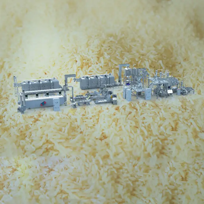 Broken Reconstituted Rice Production Line Automatic Low Sugar Rice Processing Line — image 5