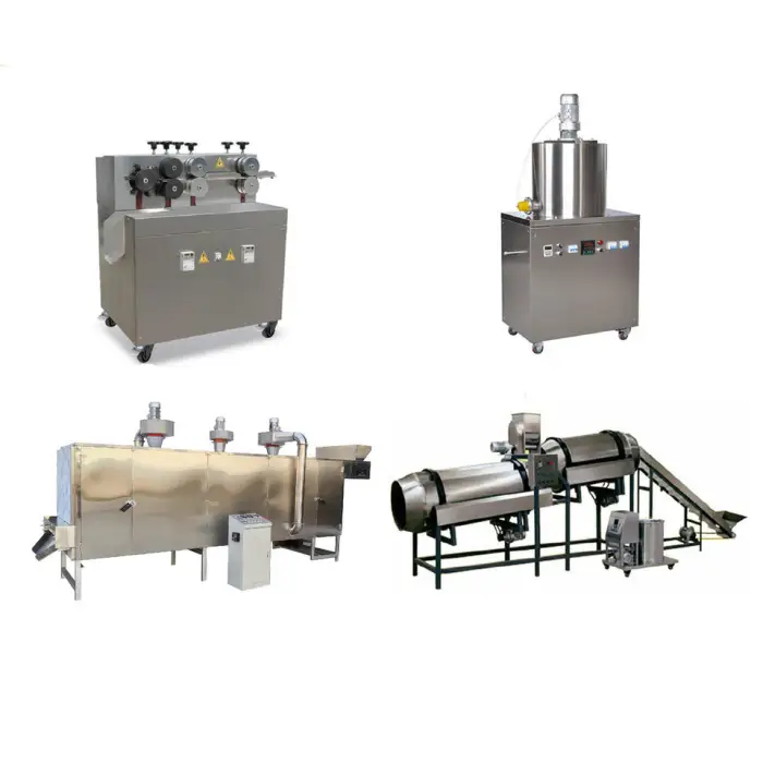 High Quality Wheat Corn Flour Puffed Production Line Cheese Snack Food Extruder Making Processing Machine for Sale — image 4
