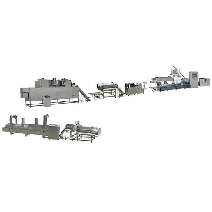 High Quality Multifunction Complete Production Line Cheese Ball Puffed Corn Snacks Extruder Making Machine — image 2