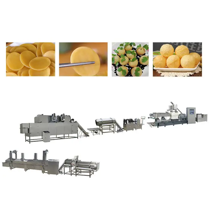 High Quality Multifunction Complete Production Line Cheese Ball Puffed Corn Snacks Extruder Making Machine — image 3