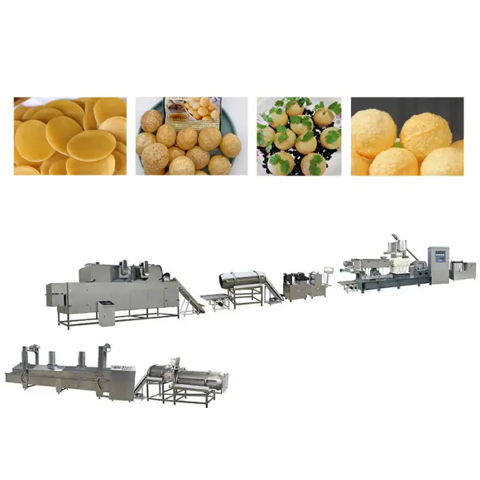 High Quality Multifunction Complete Production Line Cheese Ball Puffed Corn Snacks Extruder Making Machine — image 5
