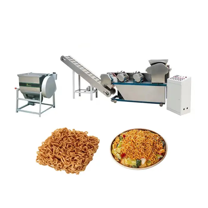 Automatic Fried Noodles Production Line Automatic Fried Production Line Fried Instant Noodle Making Machine — image 2