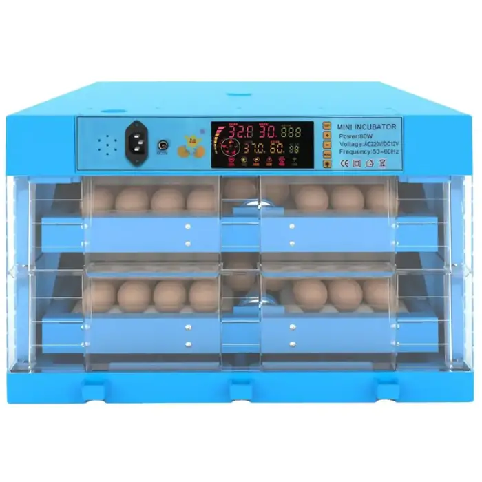 220V 12V Fully Automatic Dual Power Egg Incubator High Brood Egg Hatching Machine for Ostrich Duck Quail Turkey Farm Use Used — image 3