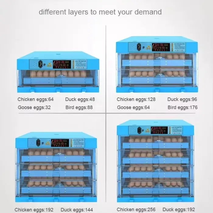 220V 12V Fully Automatic Dual Power Egg Incubator High Brood Egg Hatching Machine for Ostrich Duck Quail Turkey Farm Use Used — image 7