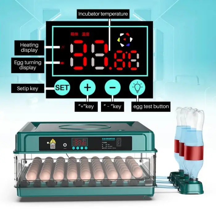 Automatic Chicken Incubators Hatching Eggs Incubator Machine for Poultry Farm Duck Bird Goose Hatch — image 2