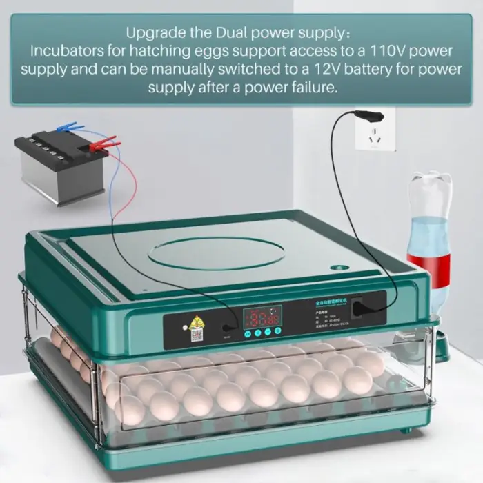 Automatic Chicken Incubators Hatching Eggs Incubator Machine for Poultry Farm Duck Bird Goose Hatch — image 5