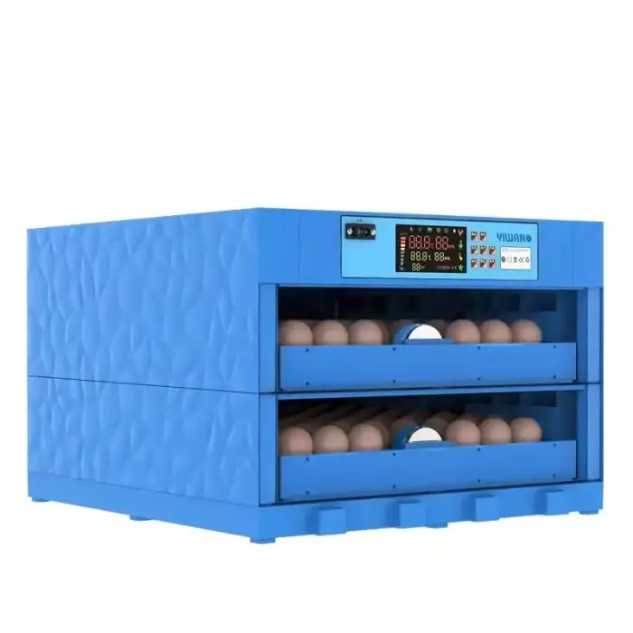 High Quality Blue 64-320 Egg Incubator for Poultry Hatching 500Eggs — image 4