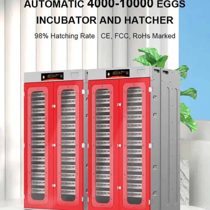 High Quality Large China Red Automatic Egg Incubator Incubator 4000 Eggs Capacity — image 7