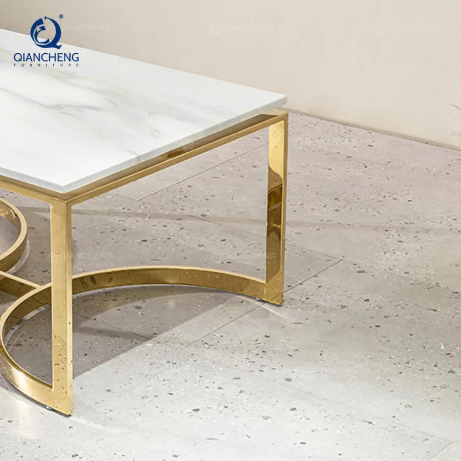 Home Centre Tea Table for Living Room Furniture Manufacturers in Guangzhou Modern Furniture Luxury Centre De Coffee Table — image 5