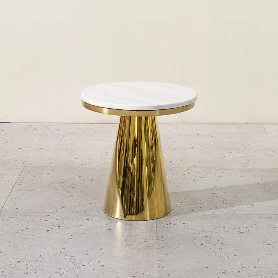 QIANCHENG Metal Legs for Coffee Table Guangzhou Manufacturer Wholesale Price Living Room Furniture Round Nesting Coffee — view 5