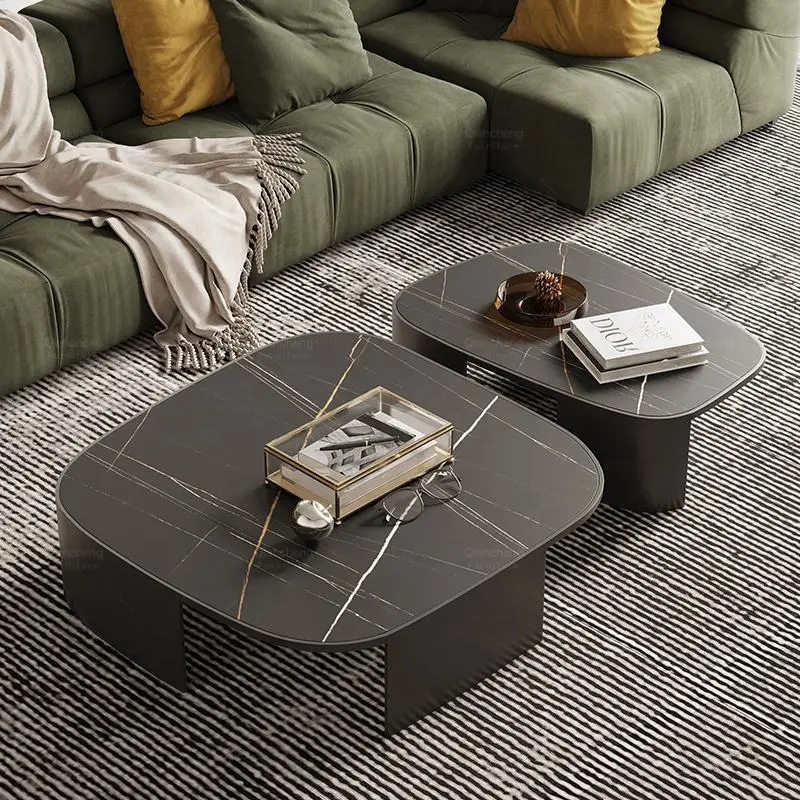 Buy Designer Furniture Granite Living Room Corner Dising Contemporary Coffee Table — view 1