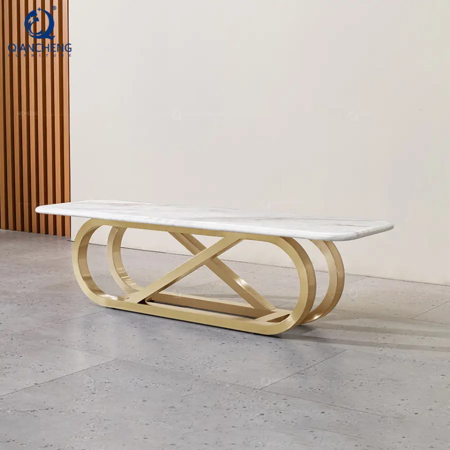 Italian Style Minimalist Fashionable Coffee Table Custom Furniture Design and Manufacturing in China Latest Design Coffee Table — image 4