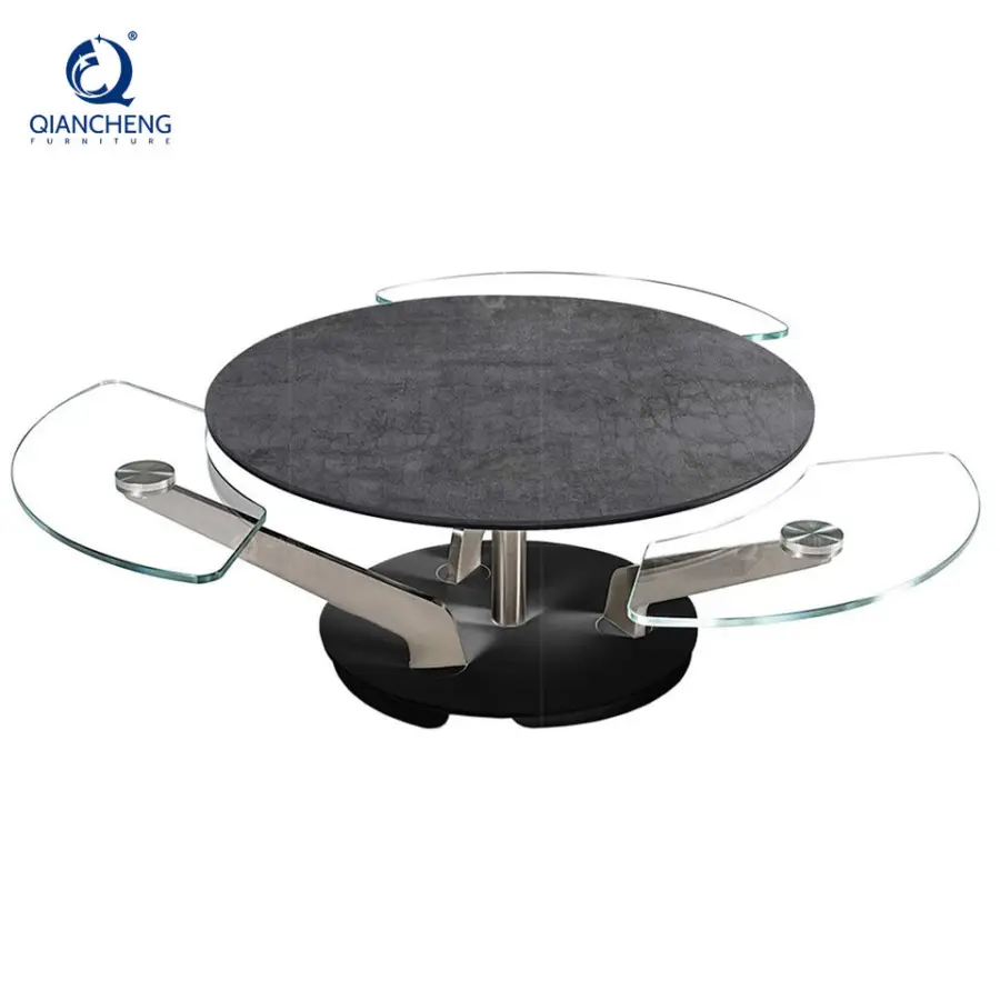 Extendable Nordic Coffee Table Basse Salon Tavolino Da Salotto Multifunctional Lift Top Coffee Table Extendable Made in — view 1
