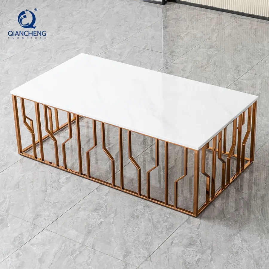 Foshan Factory Direct Sale Modern extra Large Rectangular Center Coffee Table Design Suppliers for Living Room Furniture — view 1