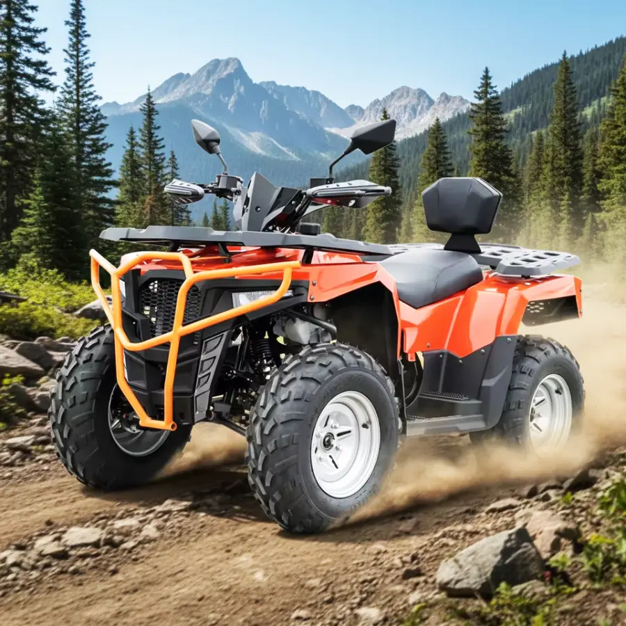 400cc  4WD Automatic ATV Off-Road Four Wheel All-Terrain Vehicle Quad 4x4 for Adults — image 4