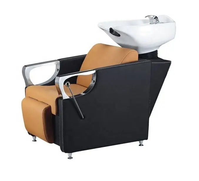 Hair Salon Furniture Cemranic Basin Shampoo Bowl and Backwash Sink Unit Hair Salon Shampoo Chair — image 4
