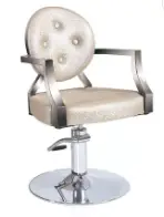 White Salon Chair / Styling Chairs Beauty Salon / Saloon Chair Beauty Salon — image 5
