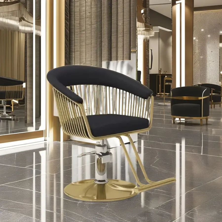 Beauty Saloon Chair Hair Salon Furniture / Saloon Chair Barbershop — view 6