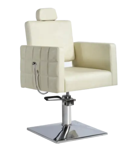 hotsale hair salon furniture white salon chair wholesale white hydraulic makeup chair — image 4