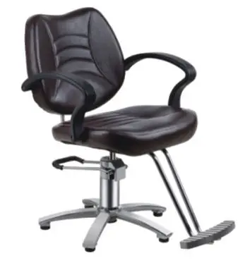 Gray Barber Chair/ 2019 Hot Sale Hydraulic Reclining Barber Chair Manufacturer in China / Mobile Barber Chair — view 4