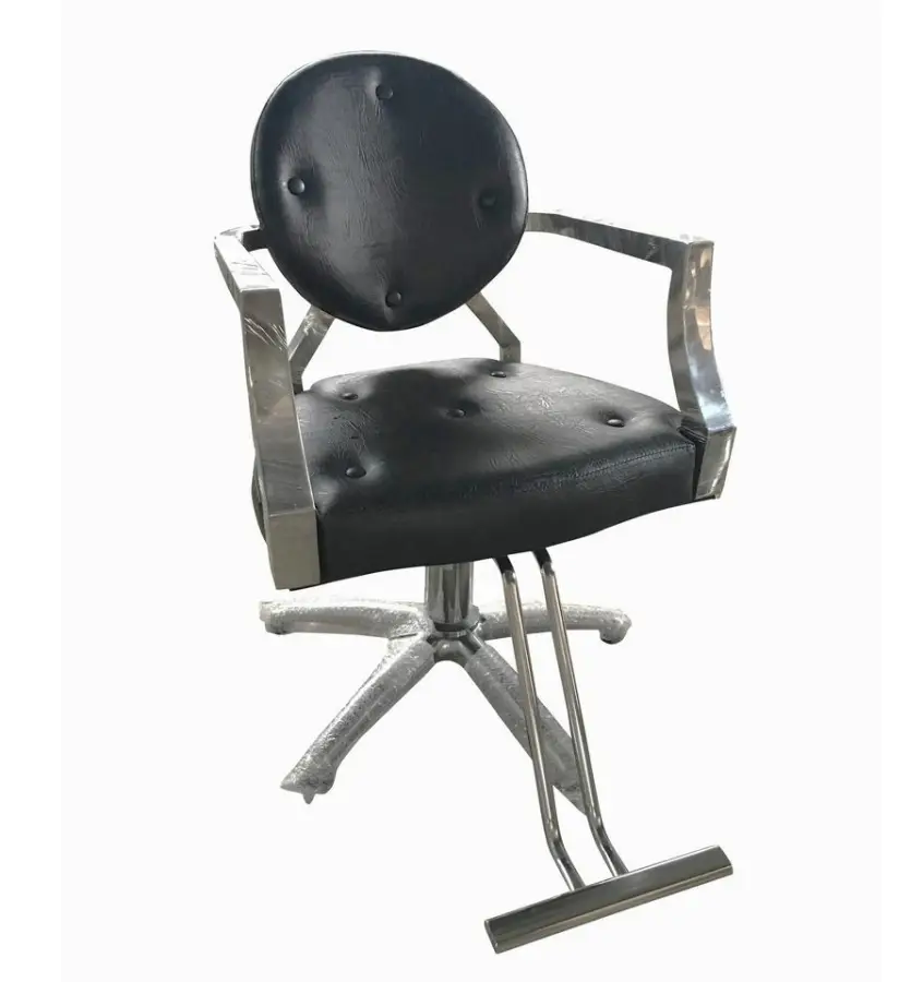 Gray Barber Chair/ 2019 Hot Sale Hydraulic Reclining Barber Chair Manufacturer in China / Mobile Barber Chair — view 6