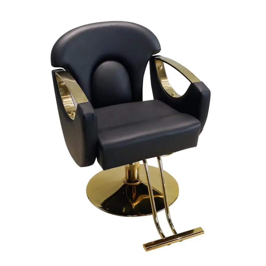 Hotsale Classic Cheap White Barber Chair / Female Barber Chair / Cadeira De Barbeiro — view 1