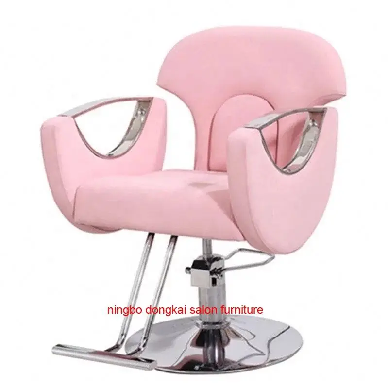 Hotsale Classic Cheap White Barber Chair / Female Barber Chair / Cadeira De Barbeiro — image 5