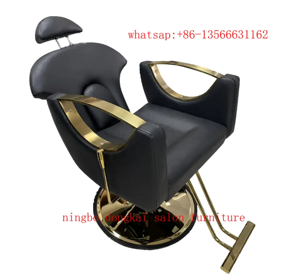 Hotsale Classic Cheap White Barber Chair / Female Barber Chair / Cadeira De Barbeiro — image 6
