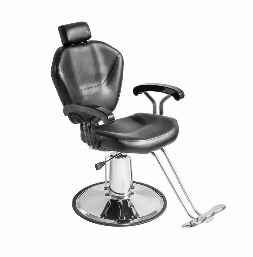 China Factory Wholesale Hair Dresser Men's Hydraulic Latest Barber Chair Old Cheap — image 4