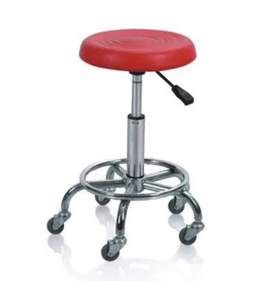 Hotsale Wholesale Cheap Salon Furniture Black Salon Master Stool — image 4