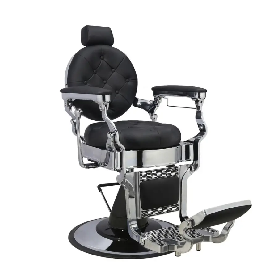 Salon Hair Dryer Chair / Baber Chair Hair Salon Furniture / Brown Salon Styling Chair — view 3
