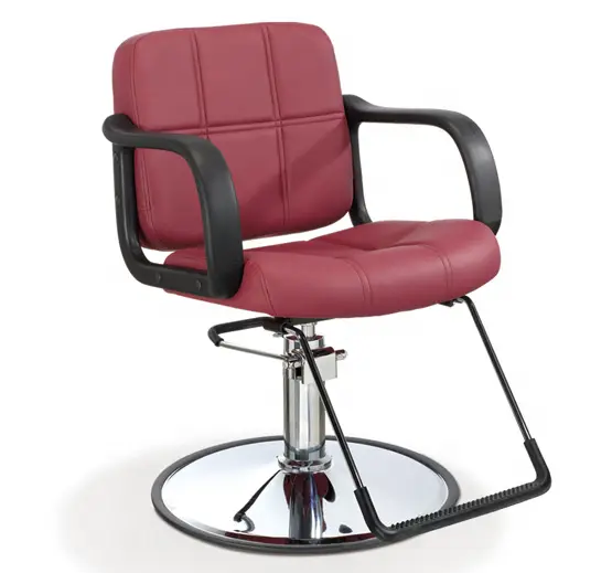 China Wholesale Hair Salon Furniture Cheap Durable Portable Barber Chairs for Sale — image 6