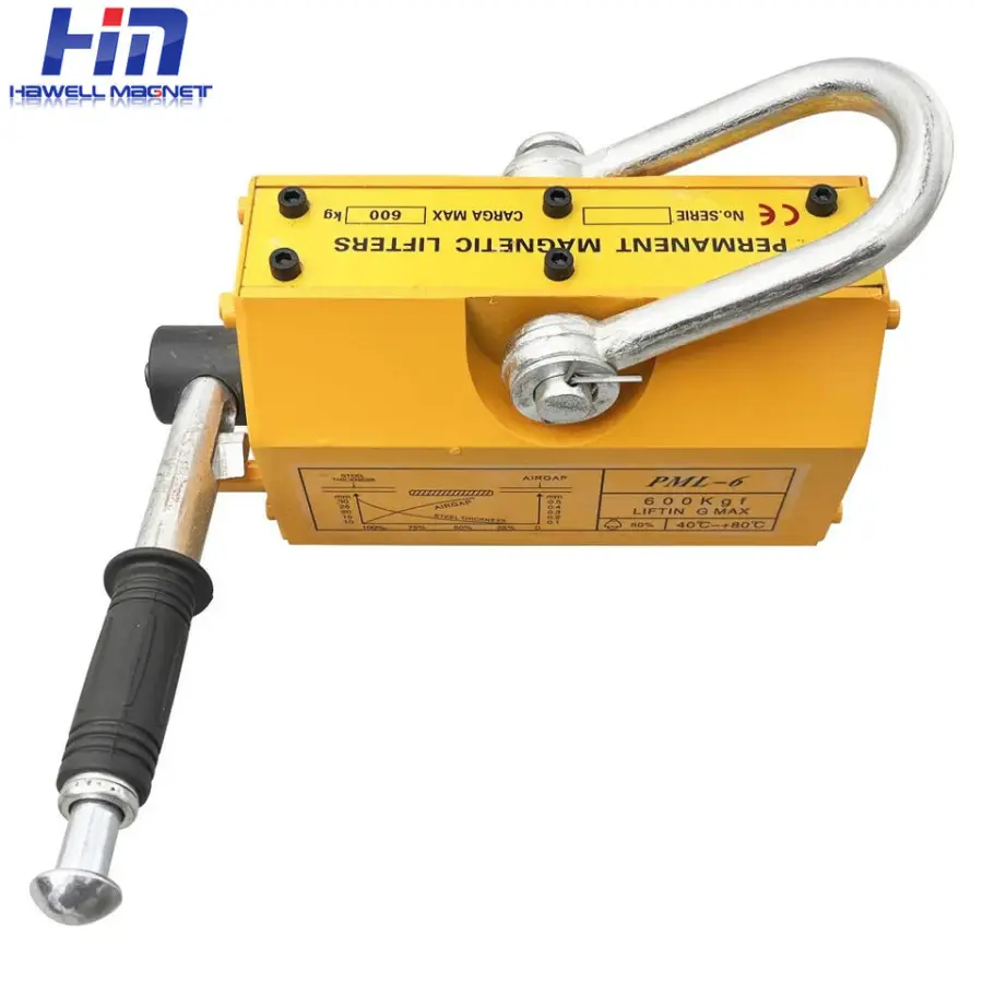 20 Years Heavy Duty 1 Ton 2 Ton 3 Ton 5 Ton 6 Ton Metal Scrap Lifting Magnet for Steel Sheets Permanent Magnetic Lifter — image 4